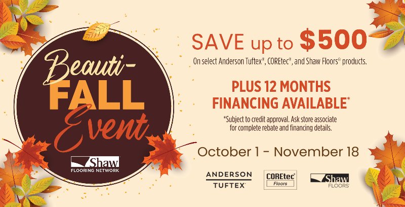 Martin&#x27;s Floor Covering&#x27;s Beautifall Sale